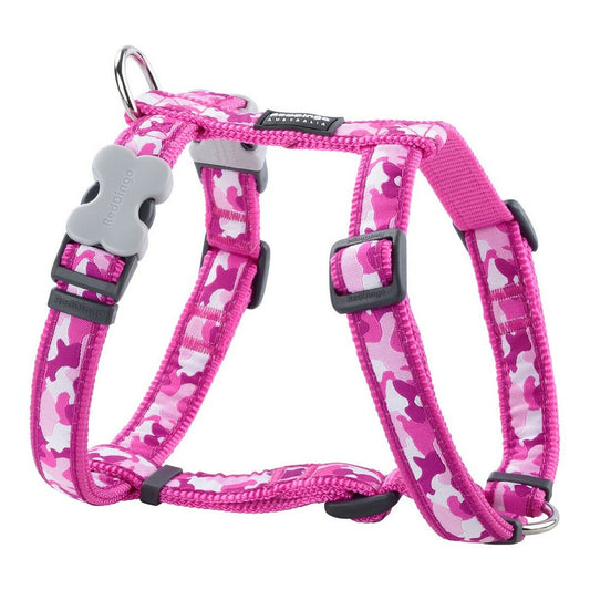 Imbracatura per Cani Red Dingo Style Fucsia Mimetico 30-48 cm