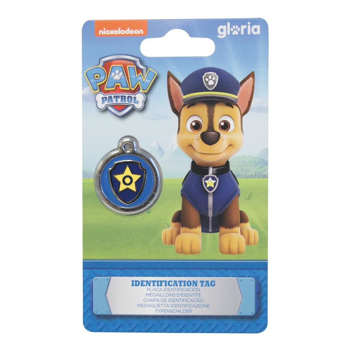 Targhetta per collana The Paw Patrol Chase 12