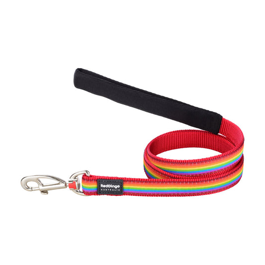 Guinzaglio per Cani Red Dingo STYLE RAINBOW 2 x 120 cm