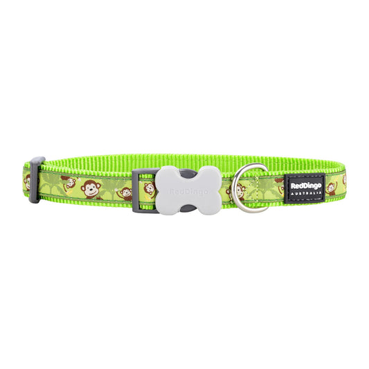 Collare per Cani Red Dingo Monkey 20-32 cm Verde