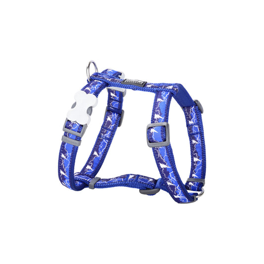 Imbracatura per Cani Red Dingo STYLE LIGHTNING 36-54 cm Blu Marino 30-48 cm