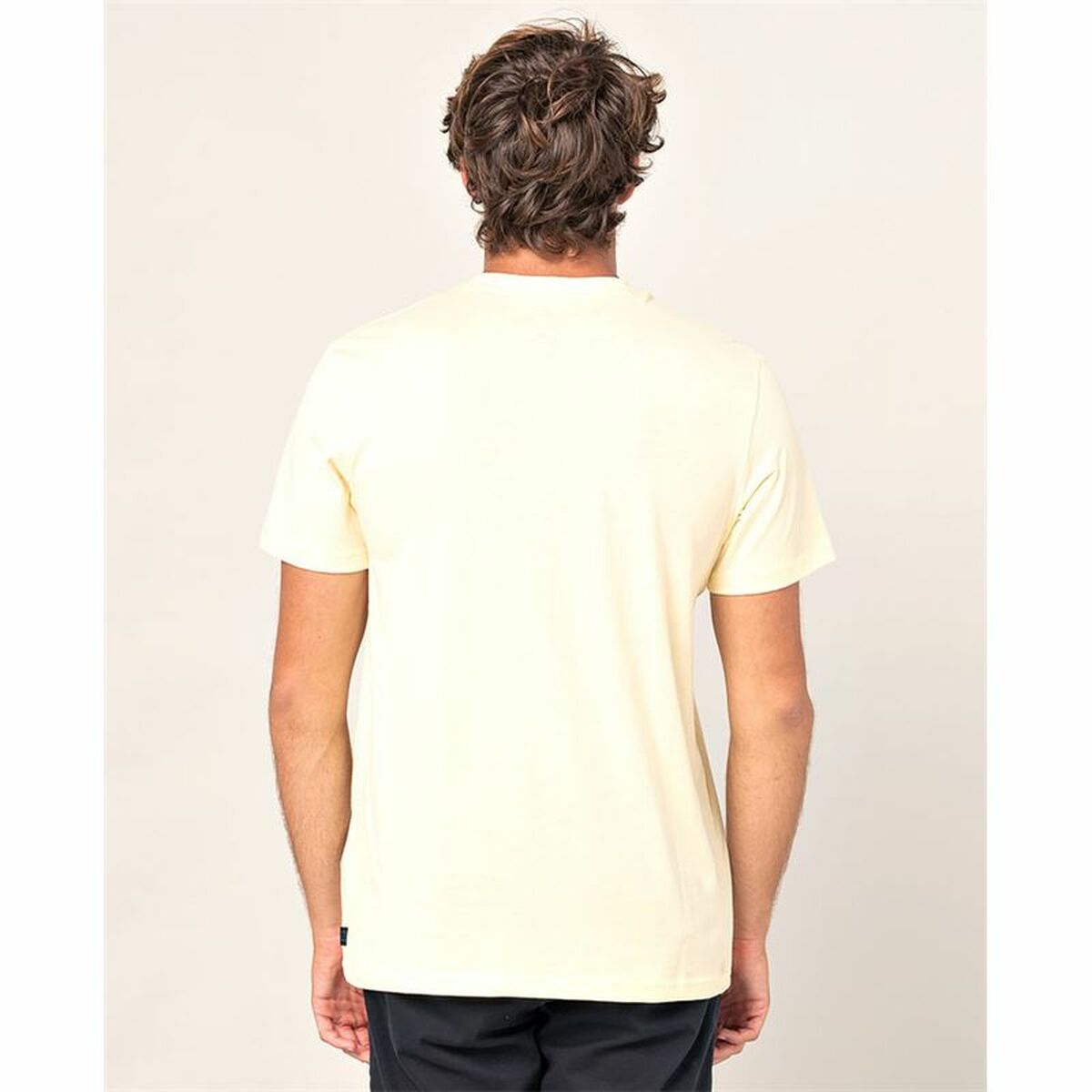 Maglia a Maniche Corte Uomo Rip Curl  Sport  Giallo