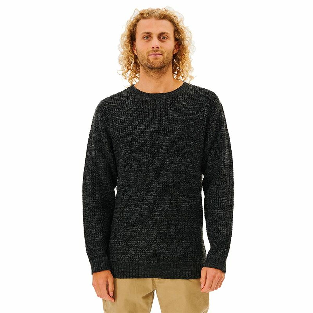 Felpa senza Cappuccio Uomo Rip Curl Tide Nero