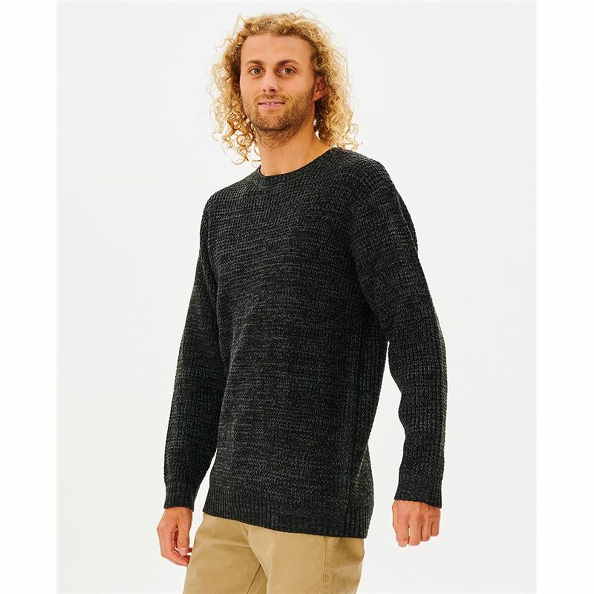 Felpa senza Cappuccio Uomo Rip Curl Tide Nero