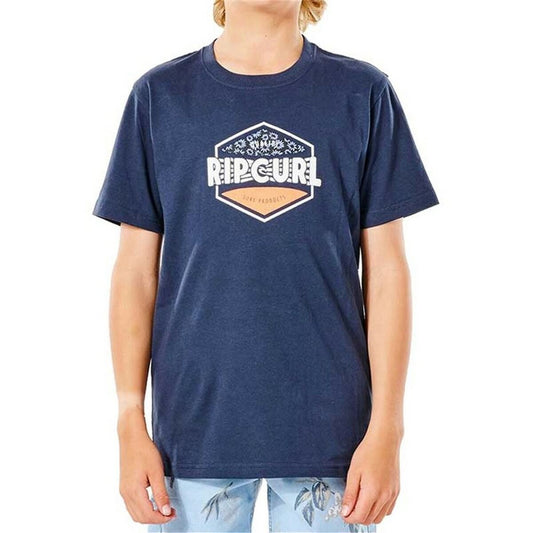 Maglia a Maniche Corte per Bambini Rip Curl Filler Tee B Azzurro