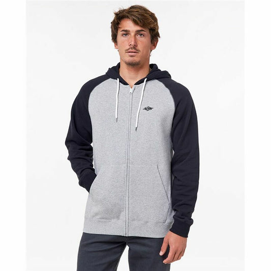 Felpa con Cappuccio Uomo Rip Curl Grigio chiaro