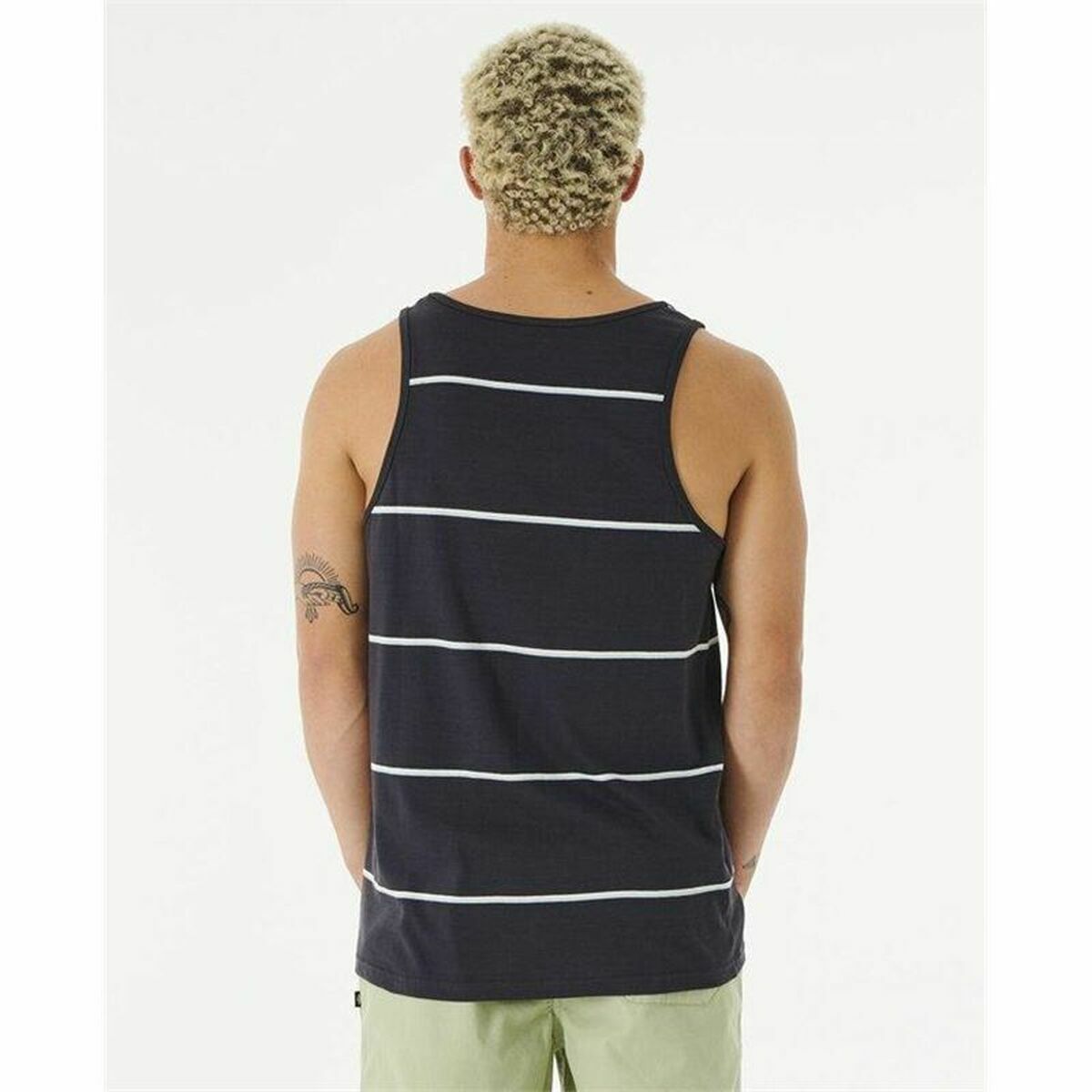 Maglia Smanicata da Uomo Rip Curl Swc Rails Tank Nero