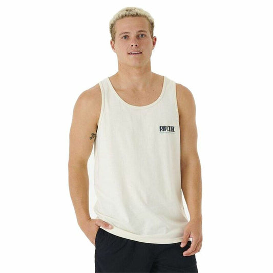 Maglia Smanicata da Uomo Rip Curl Soul Arch Tank Bianco Uomo