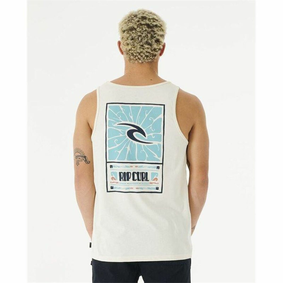 Maglia Smanicata da Uomo Rip Curl Soul Arch Tank Bianco Uomo