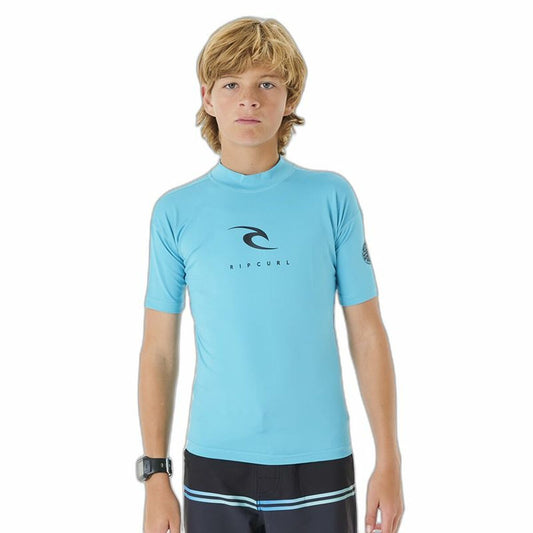 Maglia a Maniche Corte Bambino Rip Curl Corps L/S Rash Vest  Azzurro Lycra Surf