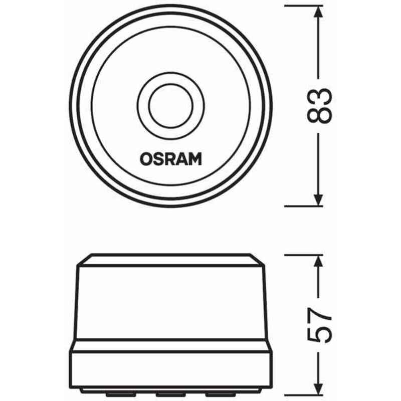 Luce di Emergenza LED Osram LEDSL102 16 V