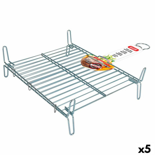 Grill Algon   Doppia Zincato 35 x 40 cm (5 Unità)