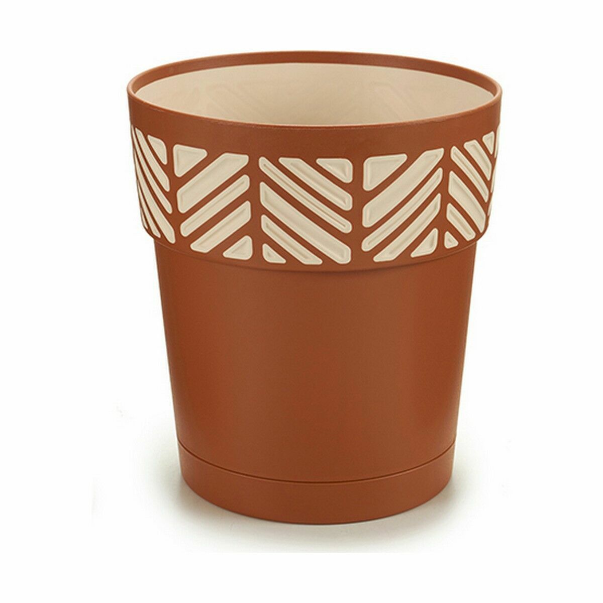 Vaso Autoirrigante Stefanplast Orfeo Terracotta Plastica 15 x 15 x 15 cm (12 Unità)