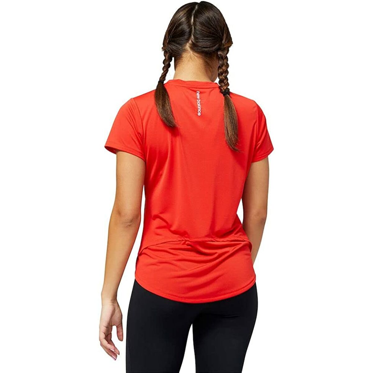 Maglia a Maniche Corte Donna New Balance Accelerate Rosso