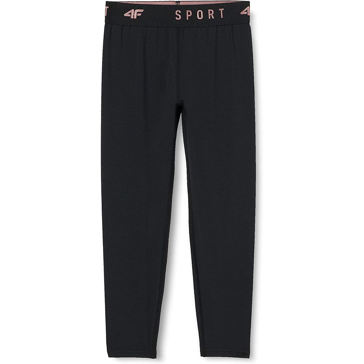 Leggings Sportivi per Bambini 4F Nero