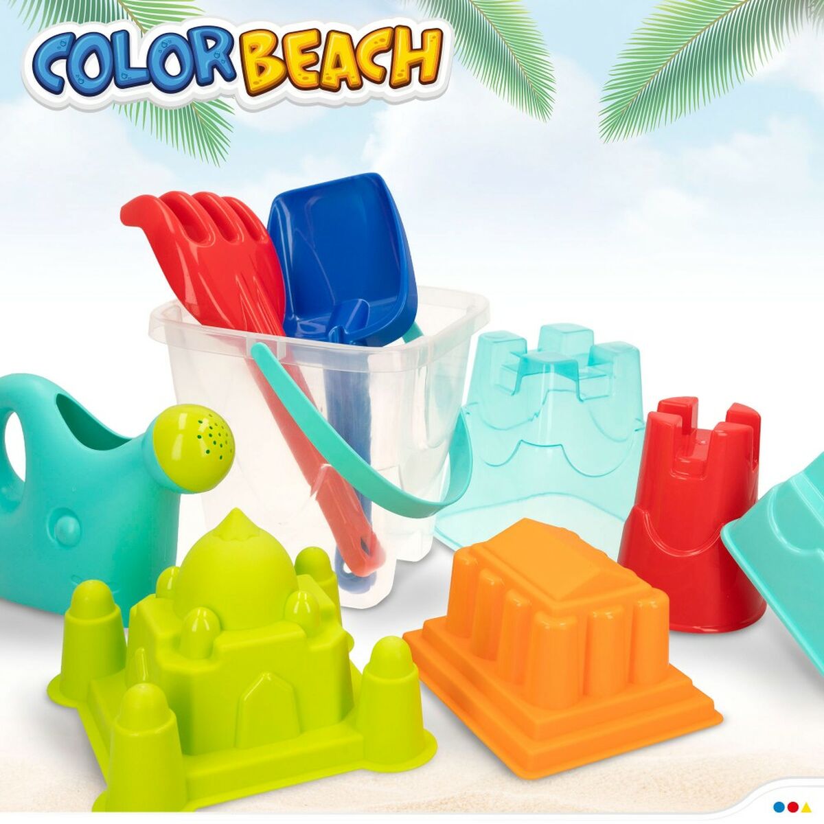 Set di giocattoli per il mare Colorbaby polipropilene (12 Unità)