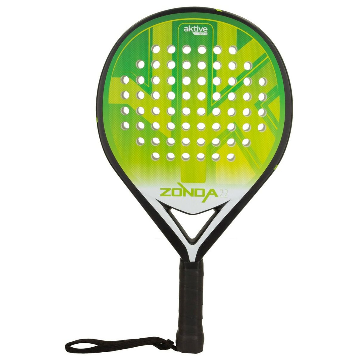 Racchetta da squash Aktive Nero/Verde (4 Unità)