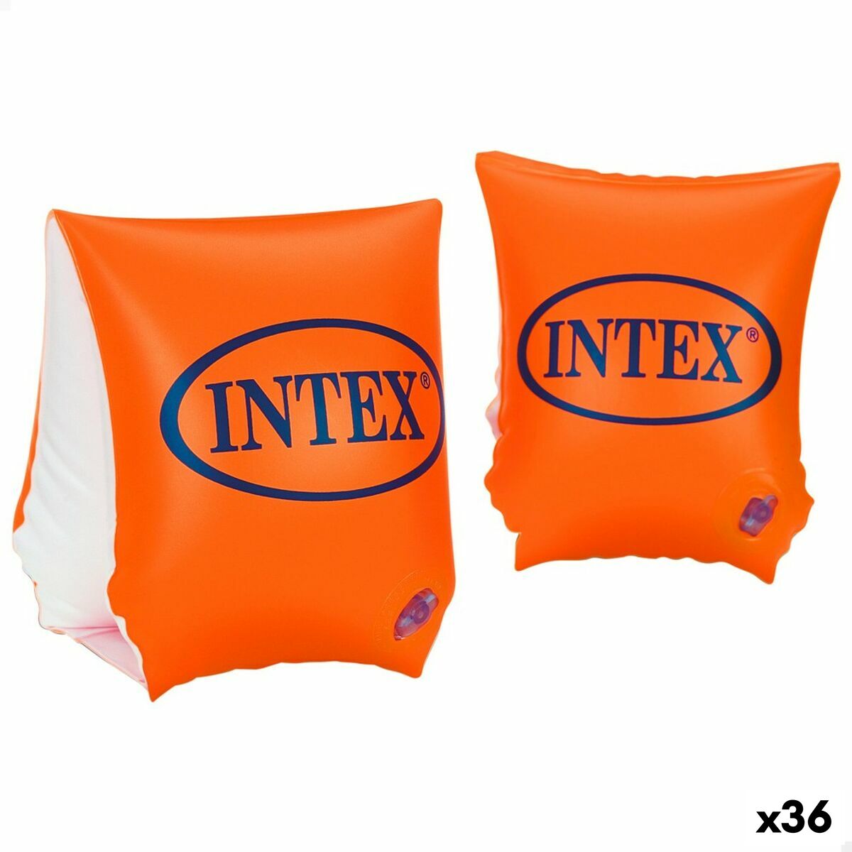 Manicotti Intex Neon 23 x 15 cm (36 Unità)