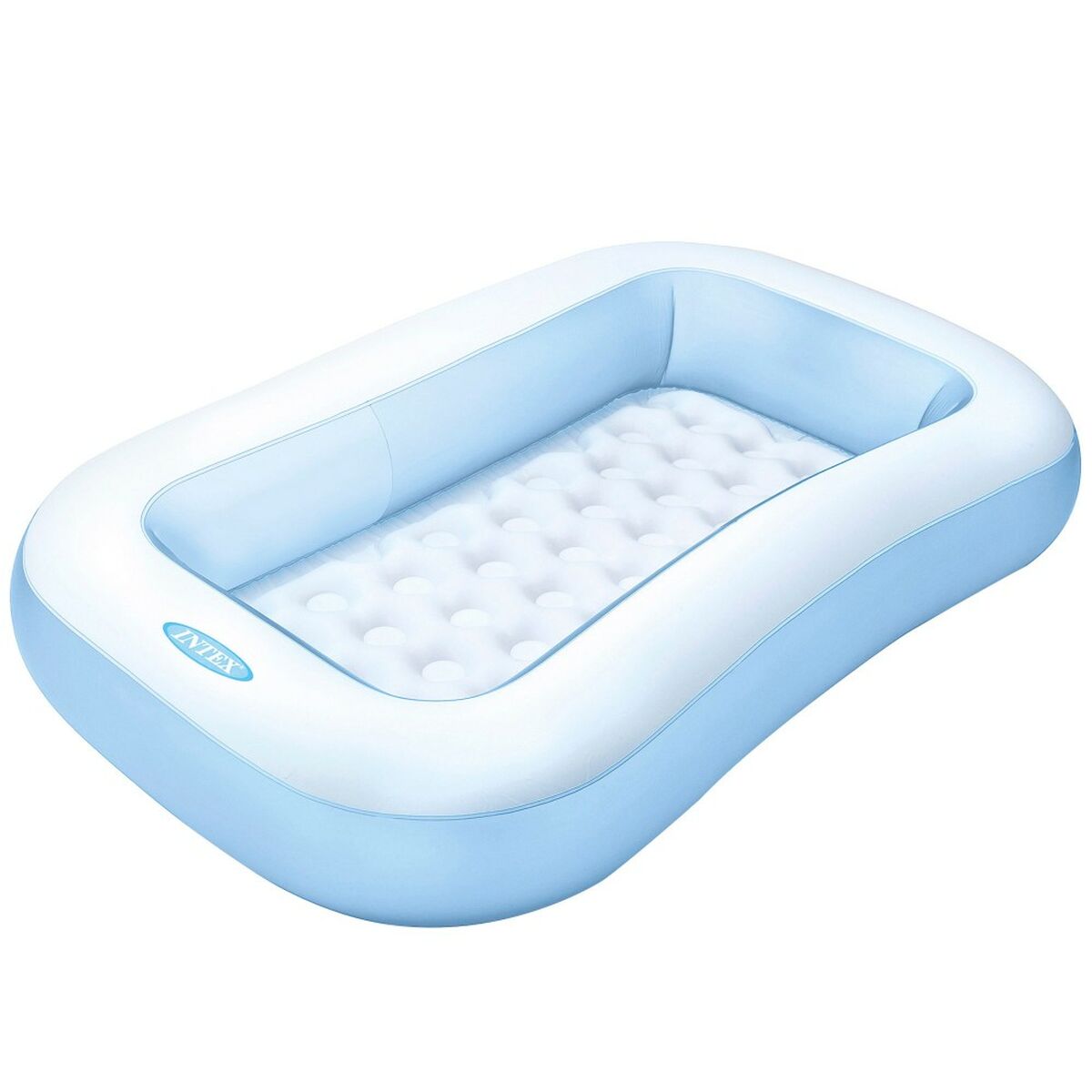 Piscina Gonfiabile per Bambini Intex Rettangolare Azzurro Bianco 90 L 166 x 25 x 100 cm (6 Unità)