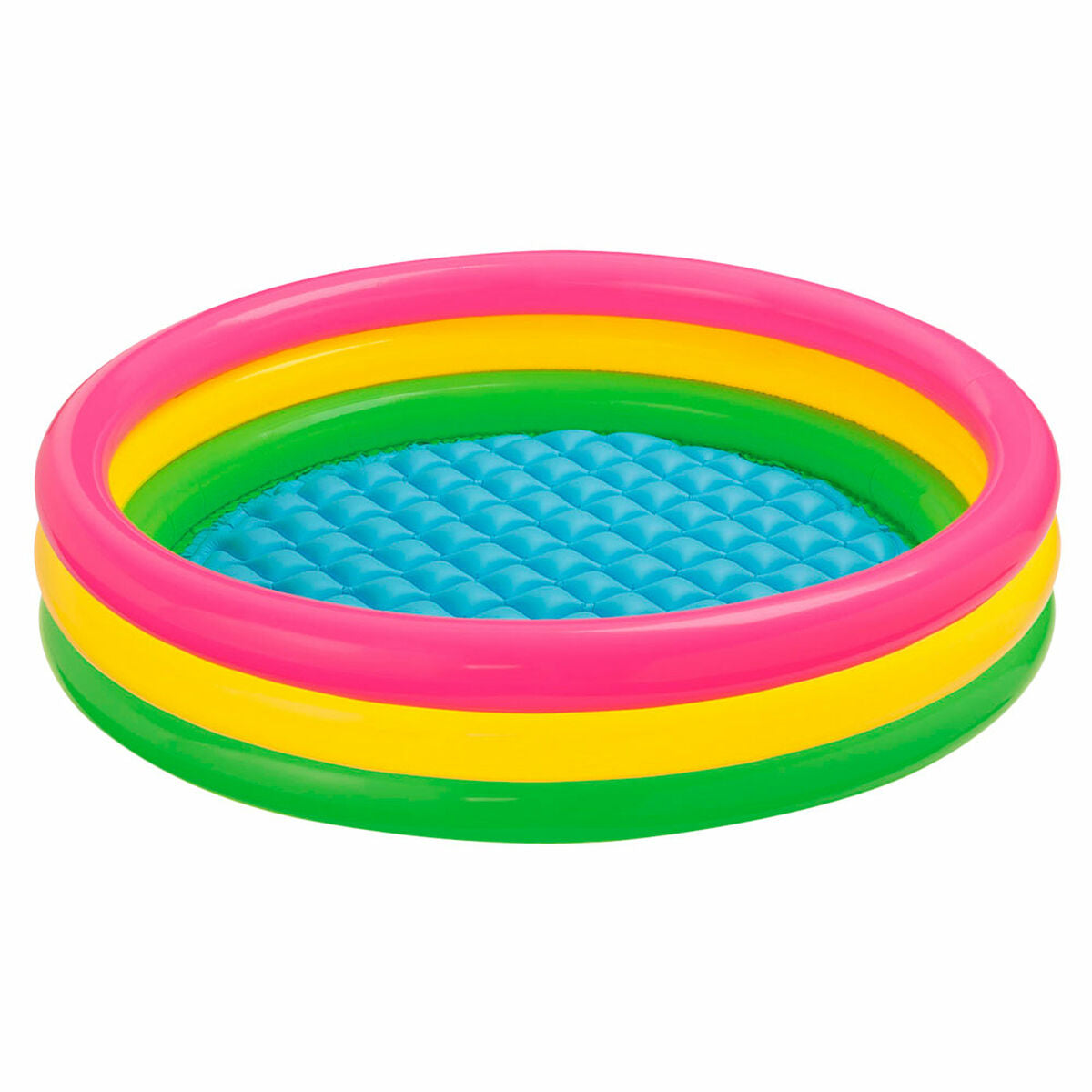 Piscina Gonfiabile per Bambini Intex Sunset Anelli 131 L 114 x 25 x 114 cm (6 Unità)