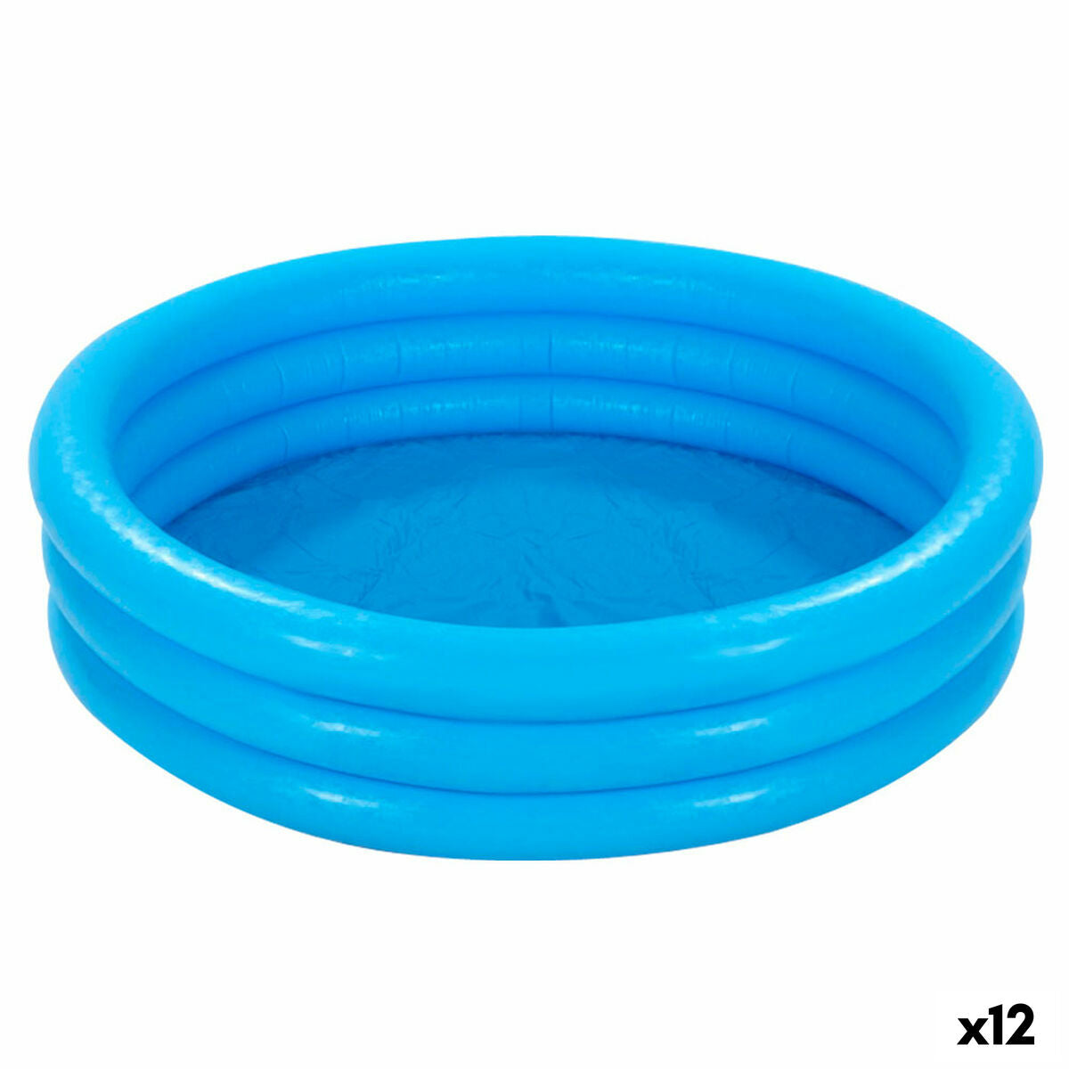 Piscina Gonfiabile per Bambini Intex Azzurro Anelli 156 L 114 x 25 cm (12 Unità)