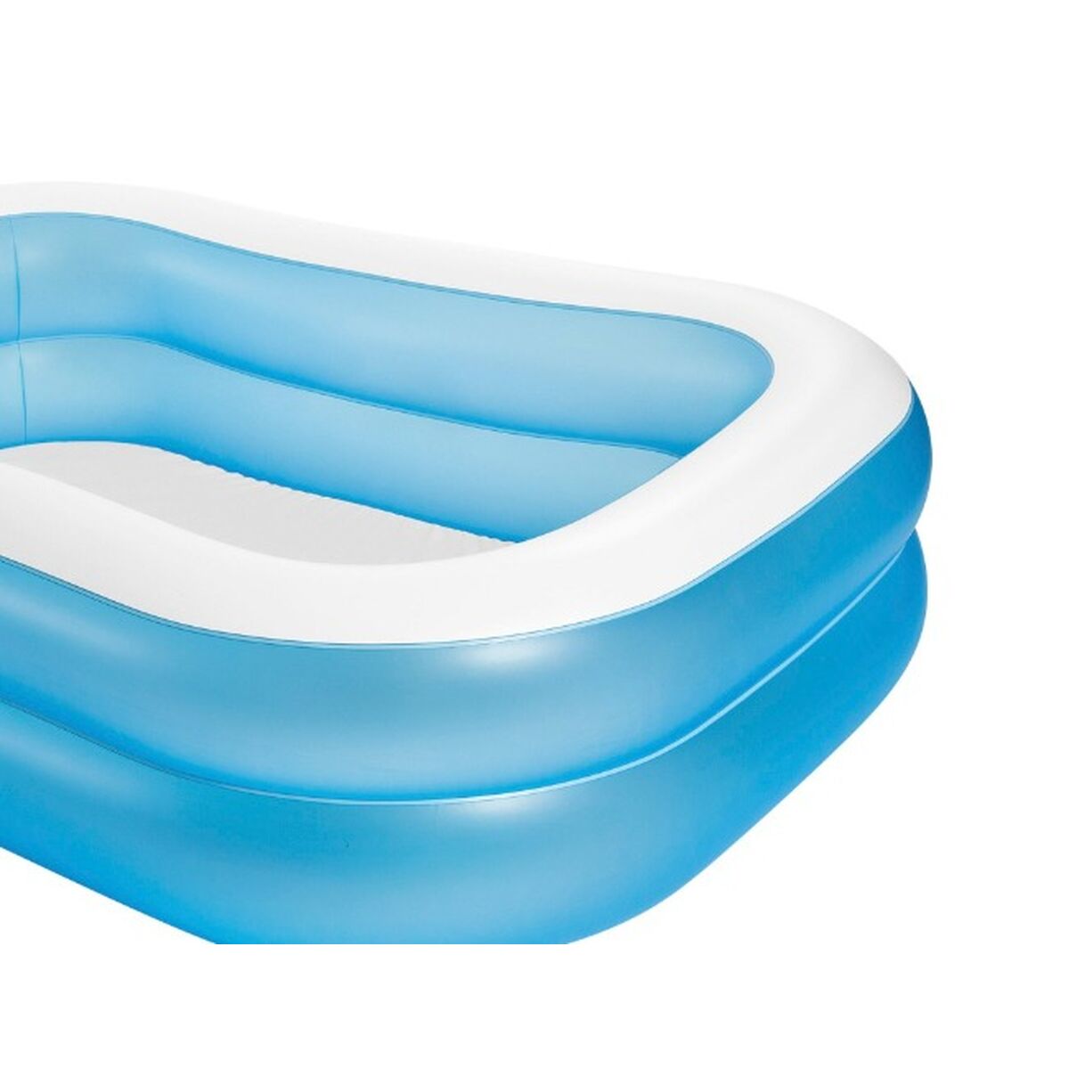 Piscina Gonfiabile Intex Azzurro Bianco Azzurro/Bianco 540 L 203 x 48 x 152 cm (3 Unità)