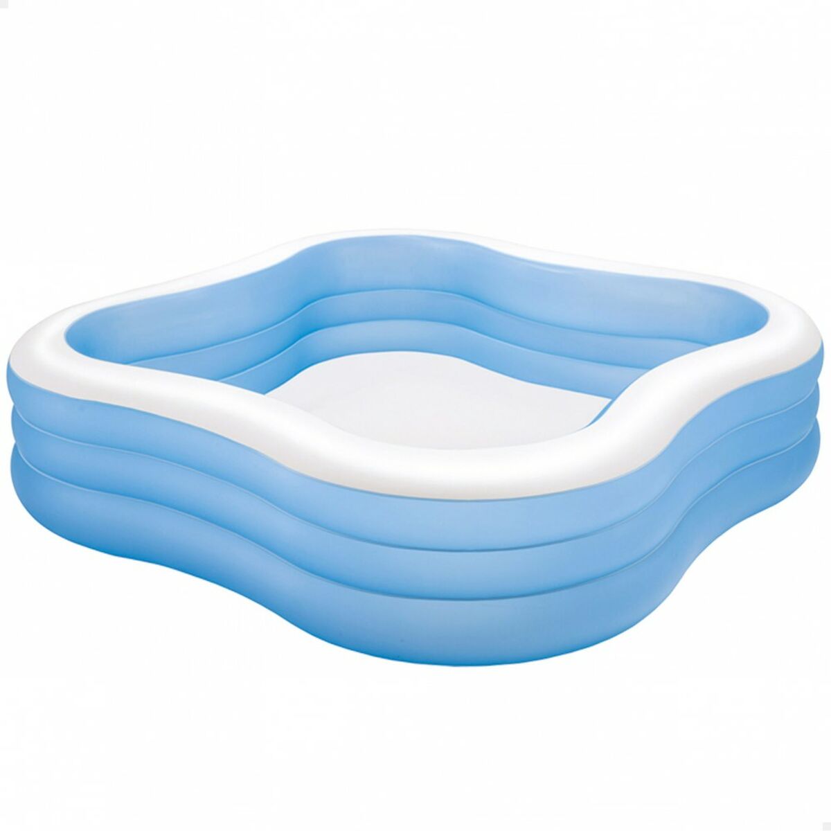 Piscina Gonfiabile Intex Azzurro 1250 L 229 x 56 x 229 cm (2 Unità)