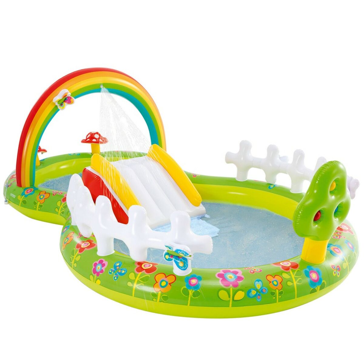 Piscina Gonfiabile per Bambini Intex Parco giochi Giardino 54 kg 450 L 180 x 104 x 290 cm (2 Unità)