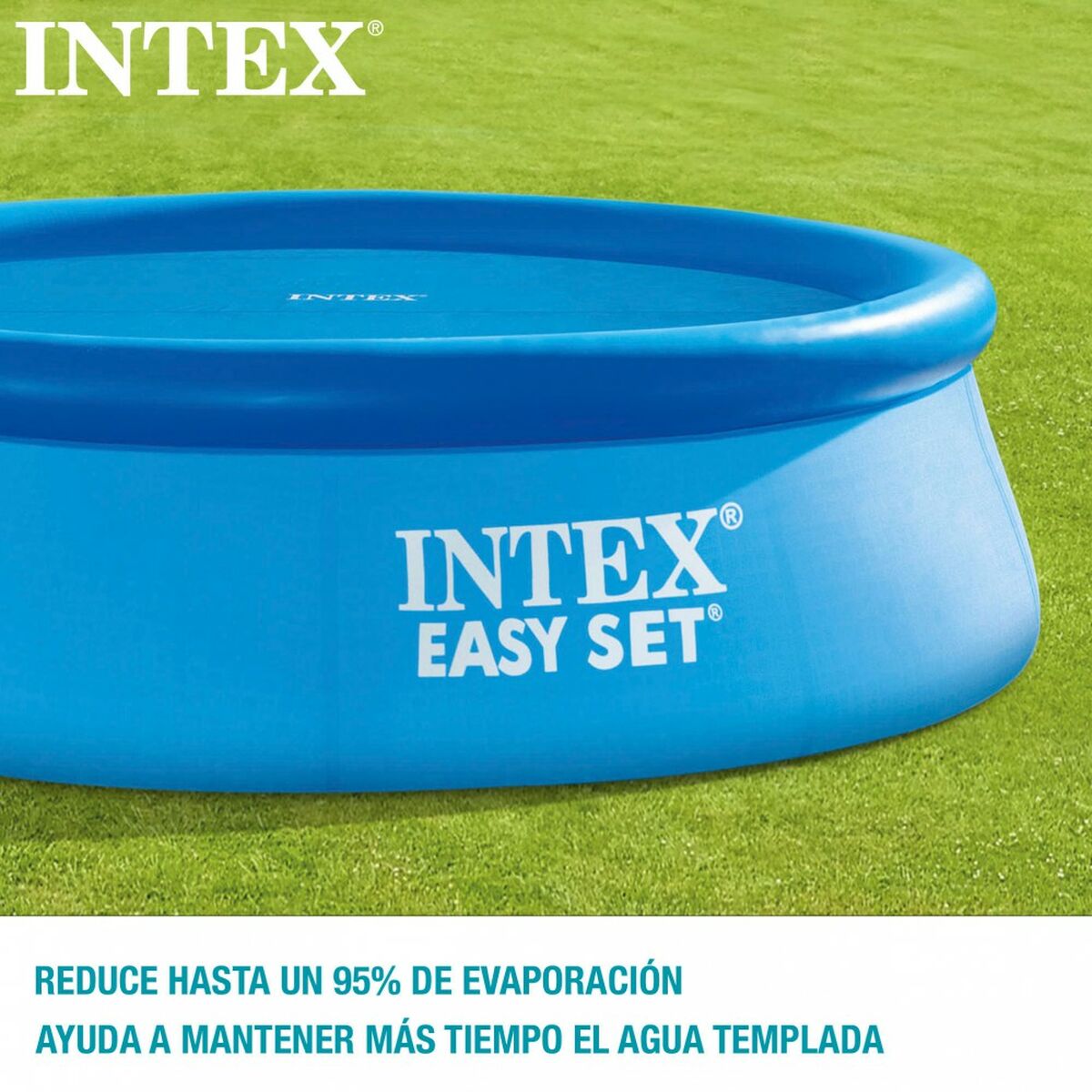 Copertura per piscina Intex 29021 EASY SET/METAL FRAME Azzurro Ø 305 cm 290 x 290 cm