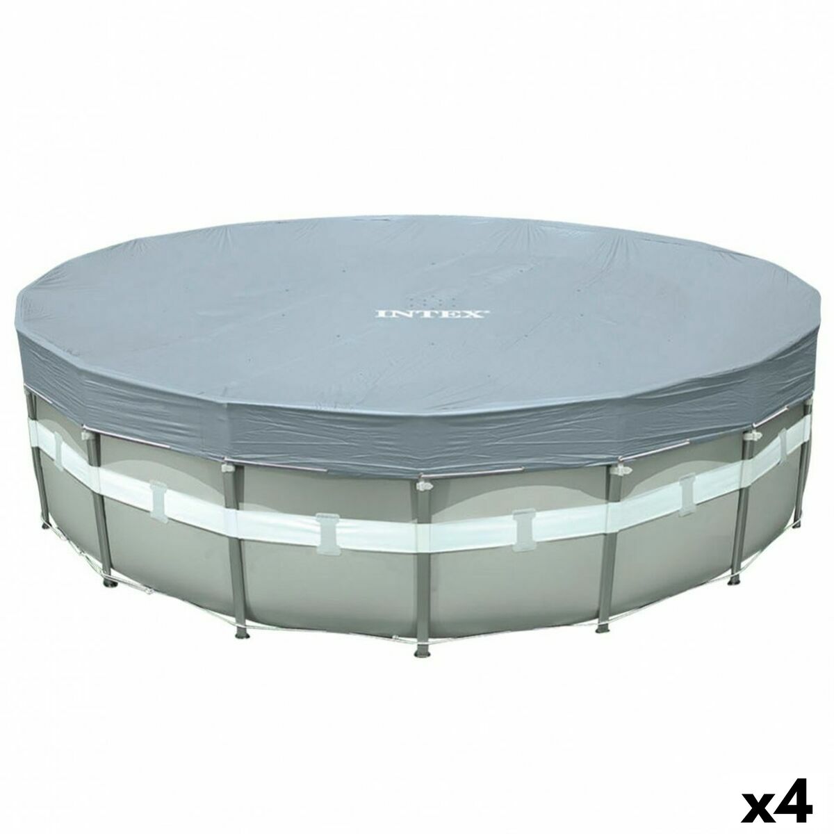 Copertura per piscina Intex 28040 ULTRA FRAME Ø 488 cm 488 x 25 x 488 cm