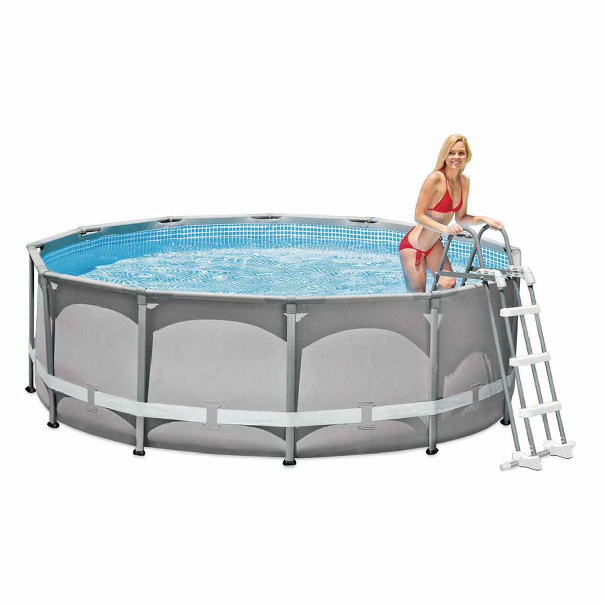 Scala per piscina Intex 3 Unità 107 cm