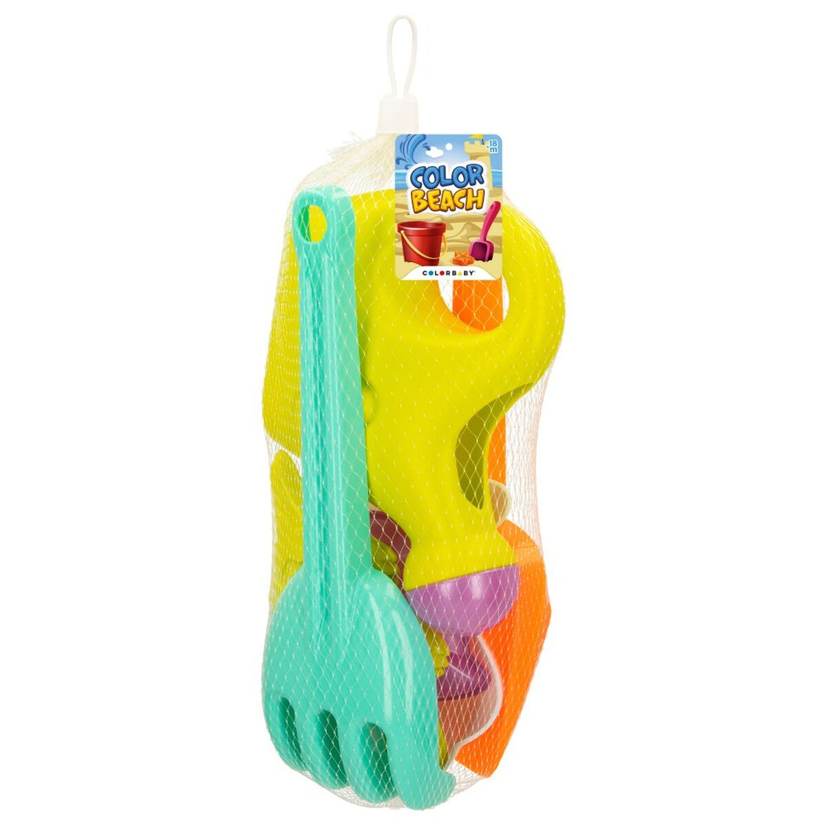 Set di giocattoli per il mare Colorbaby 6 Pezzi 27 cm (12 Unità)