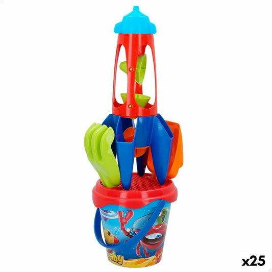 Set di giocattoli per il mare Colorbaby Razzo polipropilene (25 Unità)