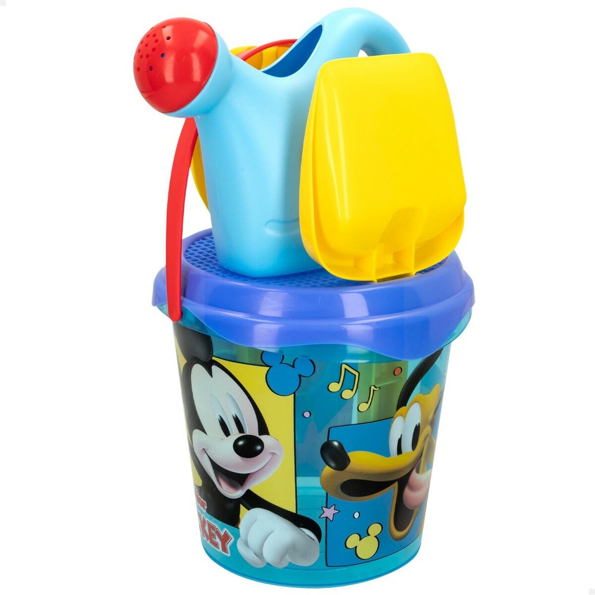 Set di giocattoli per il mare Mickey Mouse Ø 18 cm (16 Unità)