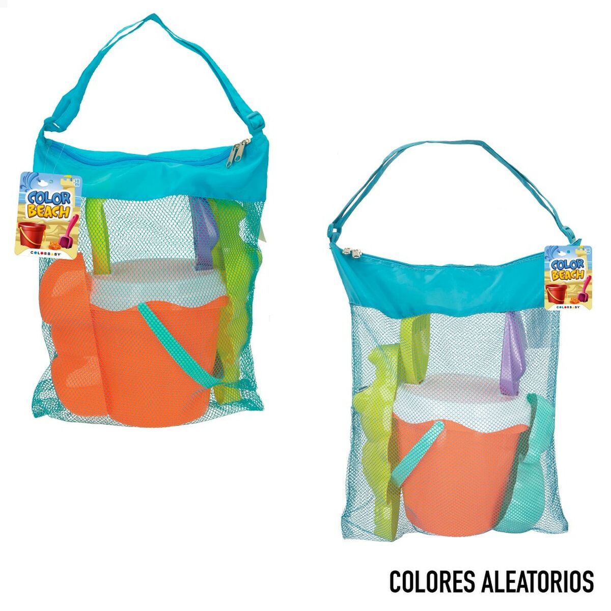 Set di giocattoli per il mare Colorbaby Ø 18 cm polipropilene (15 Unità)