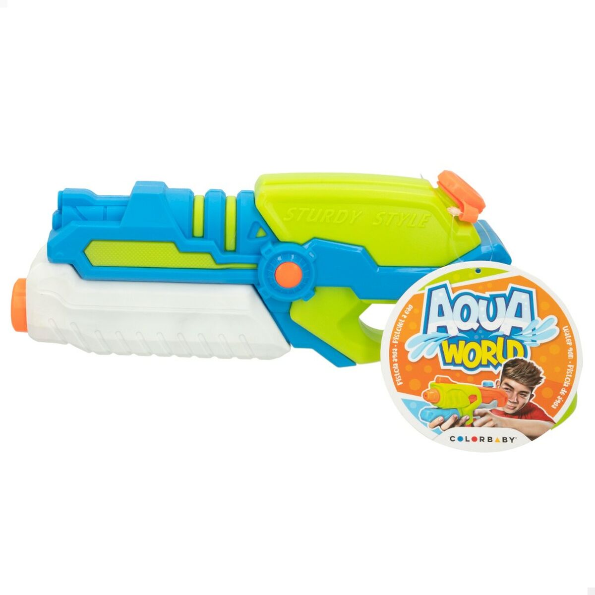 Pistola ad Acqua Colorbaby AquaWorld 31 x 15 x 6,5 cm (6 Unità)