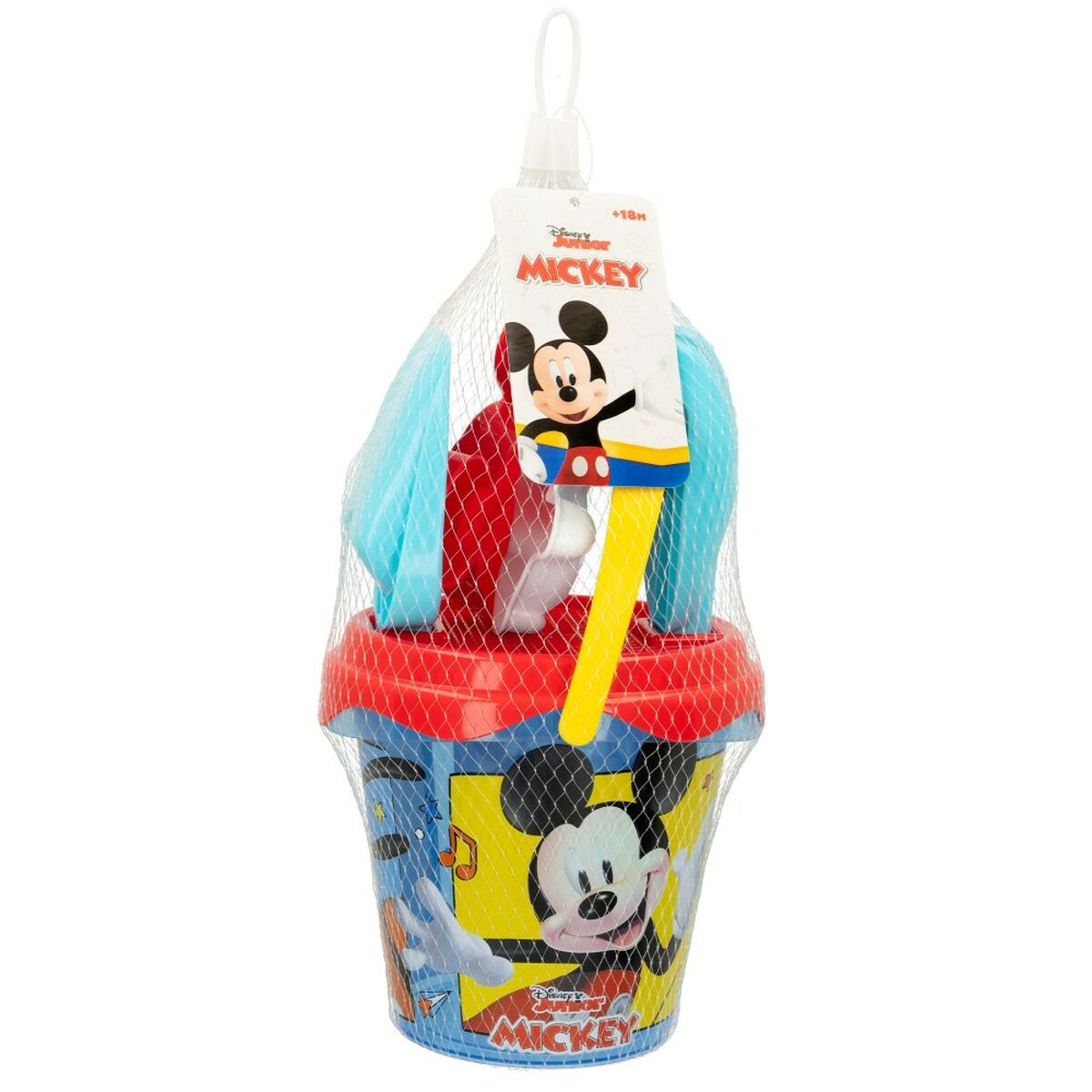 Set di giocattoli per il mare Mickey Mouse Ø 14 cm Plastica (24 Unità)