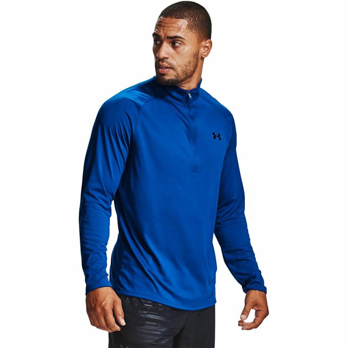 Maglia a Maniche Lunghe Uomo Under Armour Tech™ ½ Azzurro