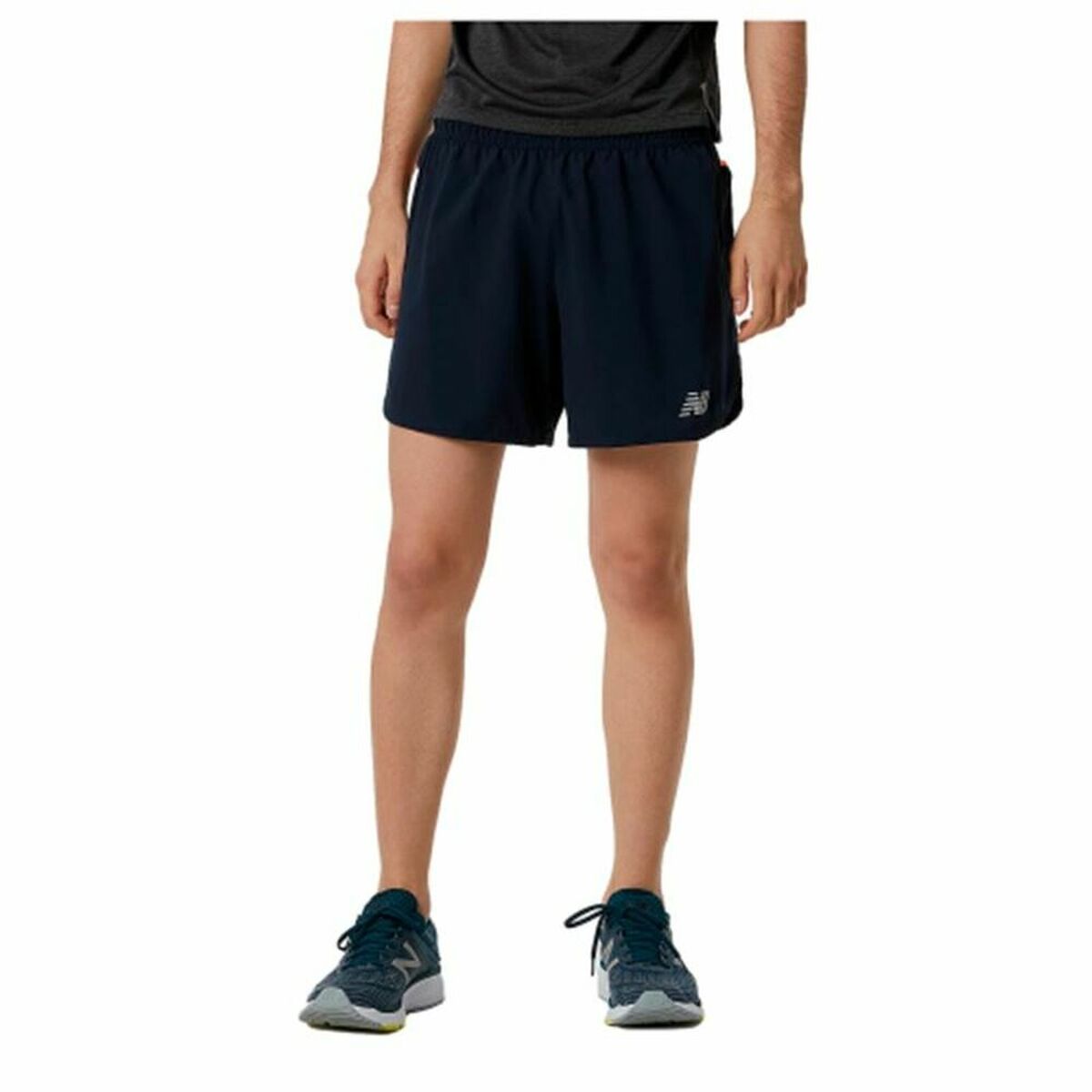 Pantaloni Corti Sportivi da Uomo New Balance Graphic Impact Run 5 Inch