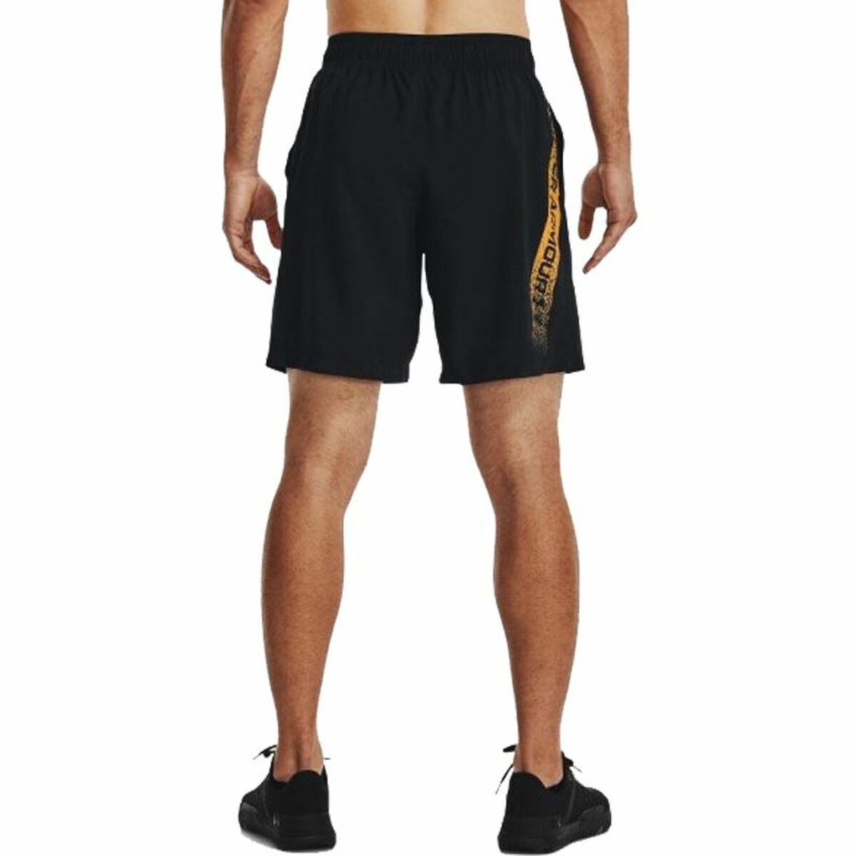 Pantaloni Corti Sportivi da Uomo Under Armour Woven Graphic Nero Uomo