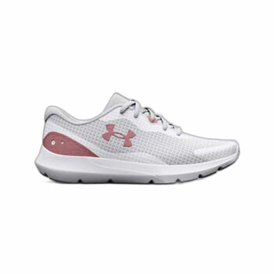 Scarpe da Running per Adulti Under Armour Surge 3 Bianco