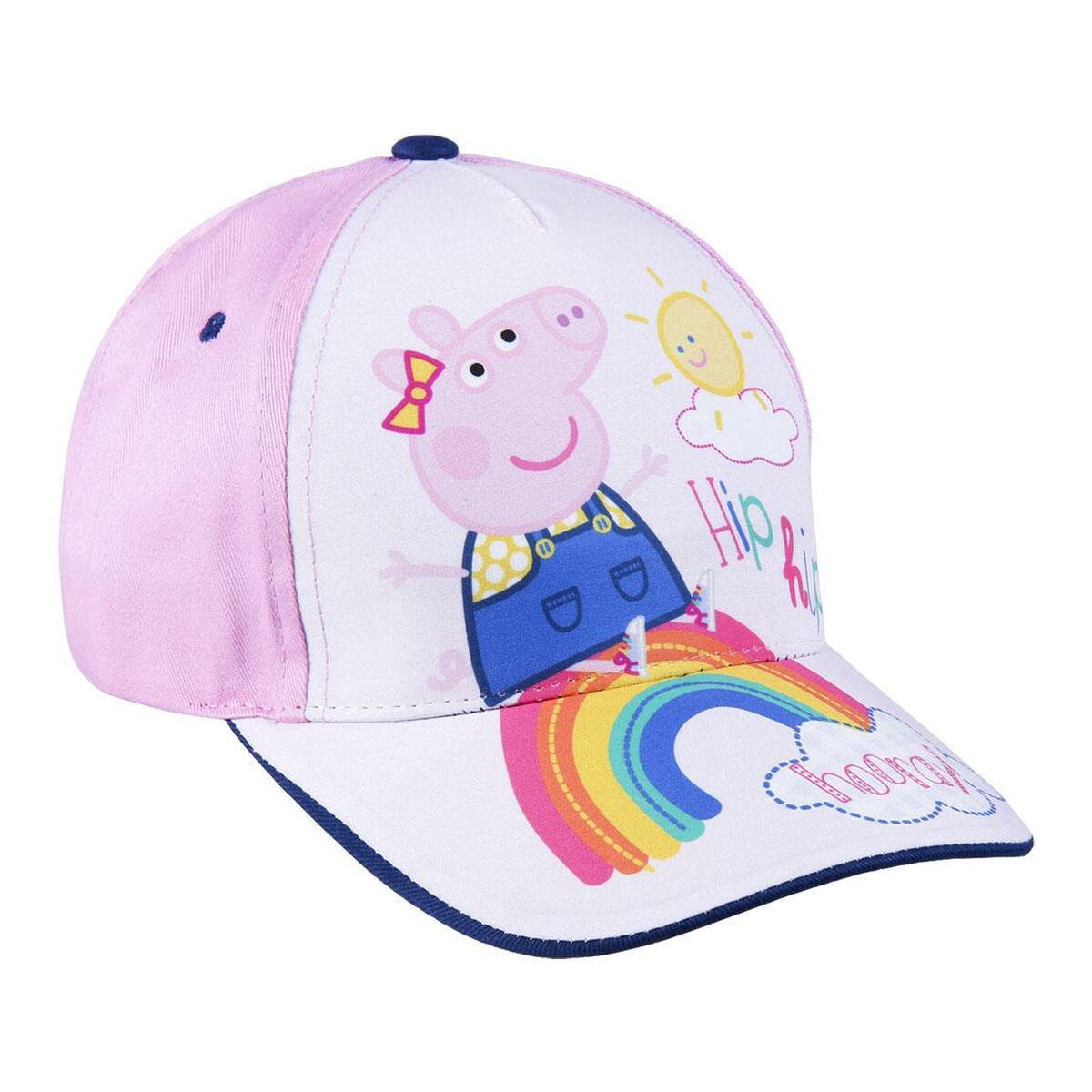 Cappellino per Bambini Peppa Pig Rosa (51 cm)