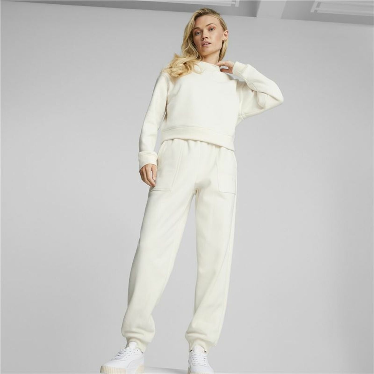 Tuta da Donna Puma Loungewear Bianco