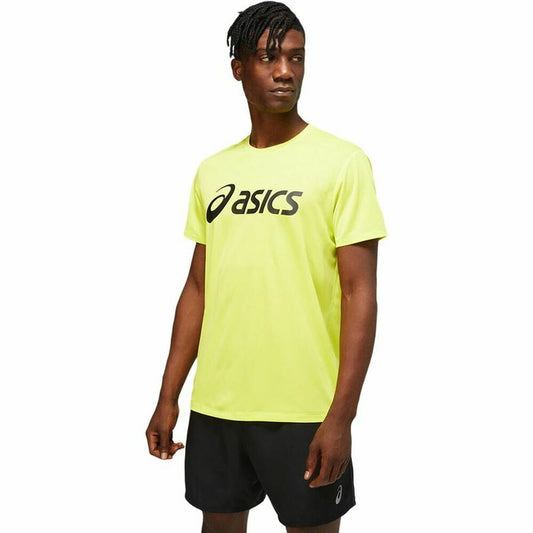 Maglia a Maniche Corte Uomo Asics Core Giallo