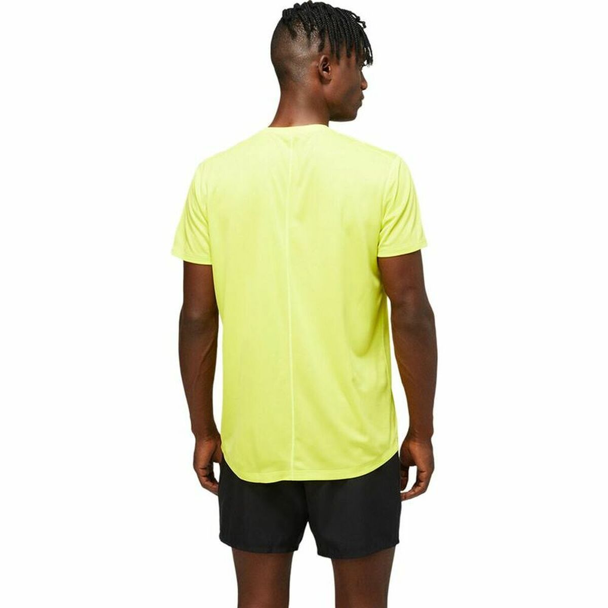 Maglia a Maniche Corte Uomo Asics Core Giallo