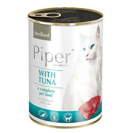 Cibo per gatti Dolina Noteci Piper Animals Sterilised Tonno 400 g