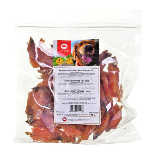 Snack per Cani Maced Pollo Acciughe 500 g