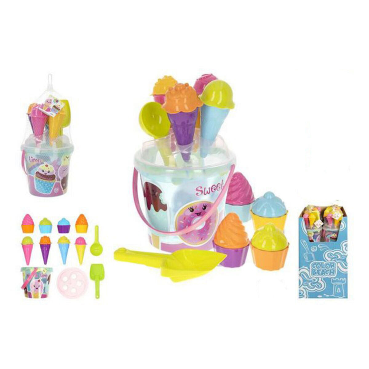 Set di giocattoli per il mare Colorbaby (20 pcs)