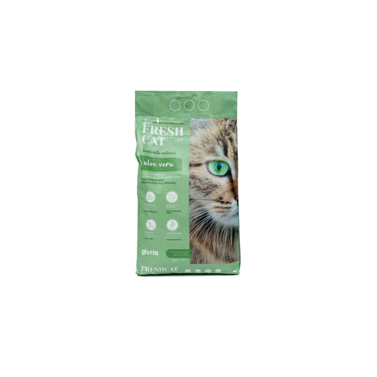 Sabbia per Gatti Gloria Bentonita Premium 5 kg Aloe Vera