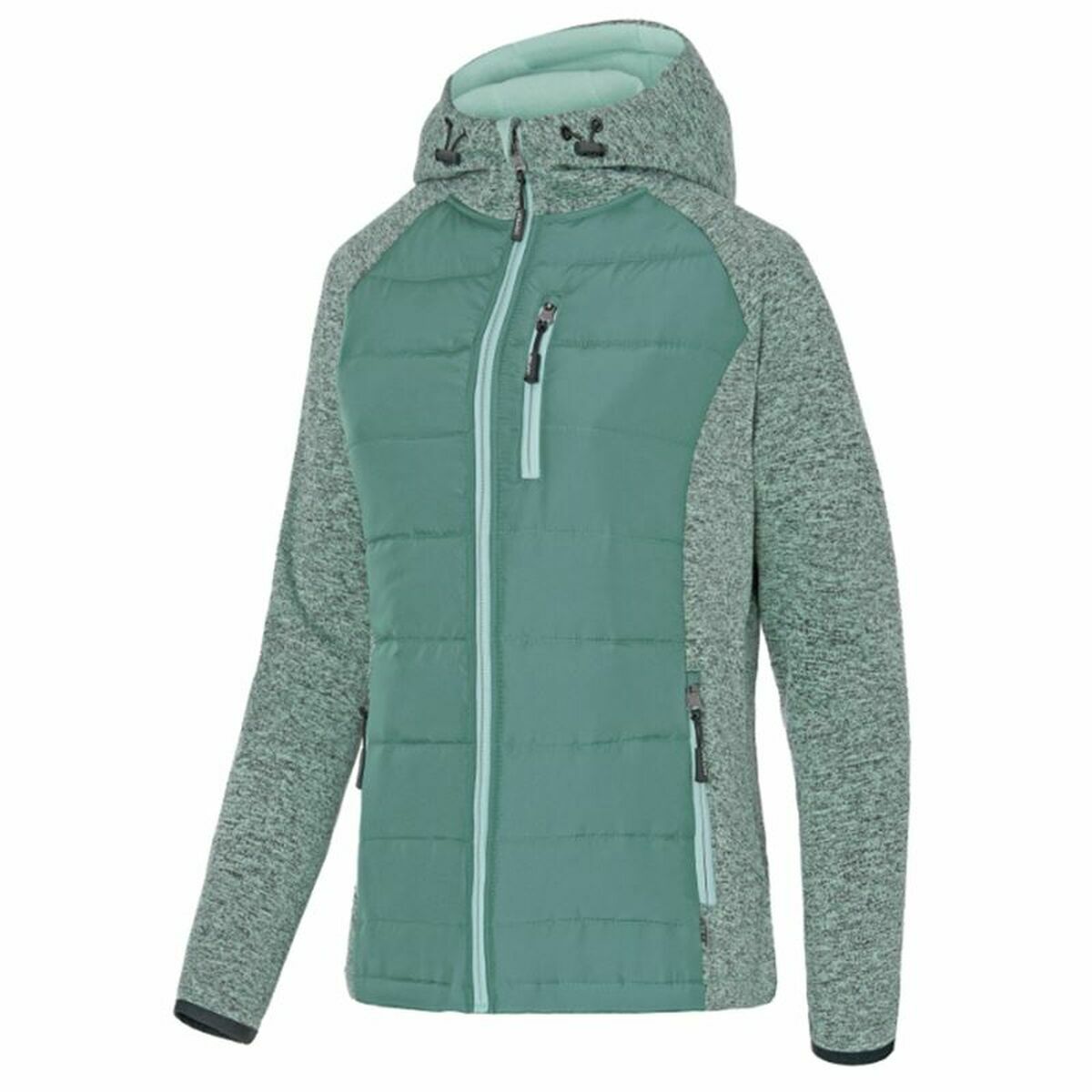 Anorak Joluvi Nebula Verde Donna Azzurro